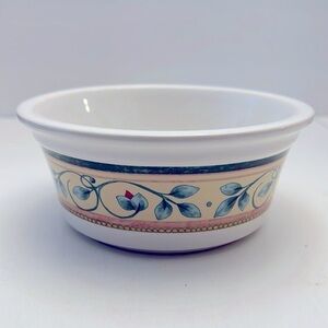 Pfaltzgraff French Quarter Stoneware Pet Food Dish Bowl dog cat